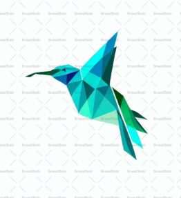 Geometrischer Kolibri